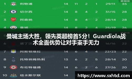 曼城主场大胜，领先英超榜首5分！Guardiola战术全面优势让对手束手无力
